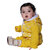 Kid Kupboard Cotton Baby Boys Sweatshirt and Sweatpant Yellow, Full-Sleeves, Hood Neck