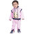 Kid Kupboard Cotton Baby Boys Sweatshirt and Sweatpant Light Pink, Full-Sleeves, Hood Neck