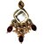 Kundan Necklace Gold Plated Kundan Stones Back Side Handmade Meena Work Maroon Moti Jewellery Set for Woman  Girls