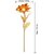 Gold Rose Artificial Flower (8 inch, Pack of 1)