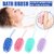 Eastern Club Silicone Bubble Bath Quick Foaming Scrubbing Soft Rubbing Massage Body Cleaner Brush Pack of-1