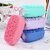 Eastern Club Silicone Bubble Bath Quick Foaming Scrubbing Soft Rubbing Massage Body Cleaner Brush Pack of-1
