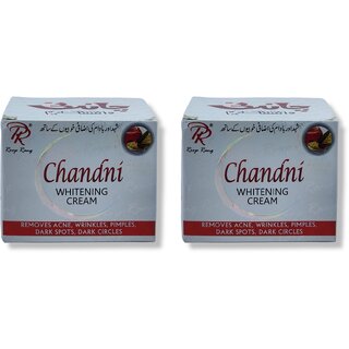                       Chandni Whitening Big Cream For Men and Women 50g (Pack of 2)                                              