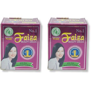                       Faiza Beauty No1 Whitening Cream 50g (Pack of 2)                                              