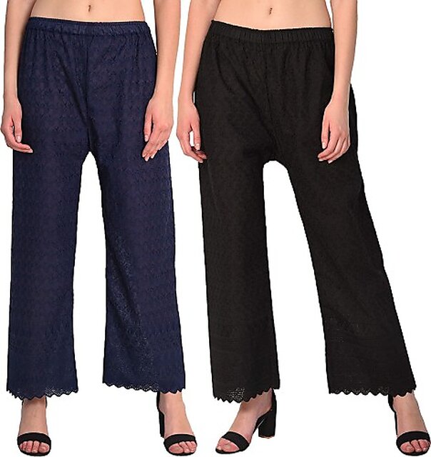TOLIKE Relaxed Women Black Trousers  Buy TOLIKE Relaxed Women Black  Trousers Online at Best Prices in India  Flipkartcom