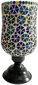 The Allchemy Multicolor Mosaic Glass Table Lamp