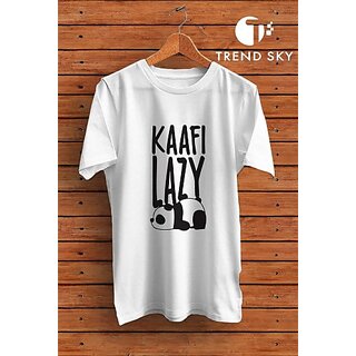 Top Men Graphic Print Men White Round Neck Polyester Casual T-Shirt 2025 at ShopCircuit | ONDC
