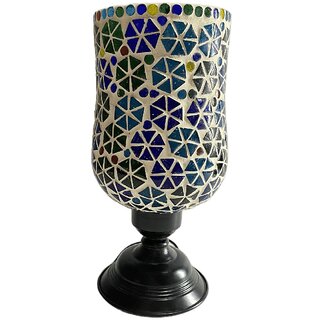 The Allchemy Multicolor Mosaic Glass Table Lamp