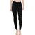 Viaan Footed  Ethnic Wear Legging (Black, Solid)