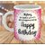 Printed Ceramic Cups, Happy Birthday Gifts For Mom, Dad, Bro, Sister -D319 Ceramic Coffee Mug  (325 ml)