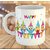 Printed Ceramic Cups, Happy Birthday Gifts For Mom, Dad, Bro, Sister -D329 Ceramic Coffee Mug  (325 ml)