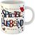 Printed " Happy Birthday To Husband " Cups, Best Gifts -D508 Ceramic Coffee Mug  (325 ml)