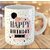 Printed Ceramic Cups, Happy Birthday Gifts For Mom, Dad, Bro, Sister -D310 Ceramic Coffee Mug  (325 ml)