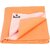 Keviv Cotton Baby Bed Protecting Mat  (Peach, Extra Large)