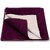 Keviv Cotton Baby Bed Protecting Mat  (Plum, Extra Large)
