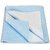 Keviv Cotton Baby Bed Protecting Mat  (Baby Blue, Large)