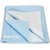Keviv Cotton Baby Bed Protecting Mat  (Baby Blue, Large)
