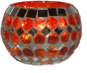 The Allchemy Madhuri Glass Small Candle Holder
