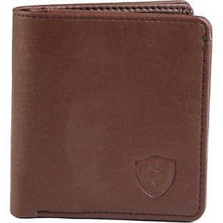                       Keviv Mens  &  Womens Casual, Formal, Travel Brown Artificial Leather Wallet - Mini  (12 Card Slots)                                              