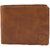 Keviv Mens Tan Genuine Leather Wallet - Mini  (10 Card Slots)