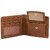 Keviv Mens Tan Genuine Leather Wallet - Mini  (10 Card Slots)