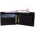 Keviv Mens Casual Black Genuine Leather Wallet - Mini  (8 Card Slots)
