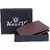Vsr Mens Casual Brown Artificial Leather Wallet - Mini  (5 Card Slots)
