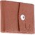 Keviv Mens Casual Tan Artificial Leather Wallet - Mini  (10 Card Slots)