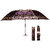 3 Fold Printed Umbrella (Satin Print)Trendy Vibrant Floral Designs For Men, Women, Boys  Girls ( Purple Pack of 1 )