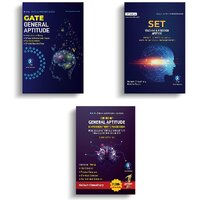 CSIR NET / SET / GATE Research  General Aptitude Practice Questions Books (Complete Package of 3 Books)