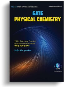 GATE Physical Chemistry book - Practice Question with Solutions (MSQ, MCQs  NAT) - Best Book for GATE Chemical Science