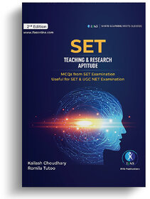 SET Teaching and Research Aptitude Book for SET  UGC Exam - Updated Aptitude Book with MCQs