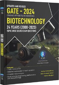 GATE Biotechnology Book 2023 - Topicwise Solved Exam Questions - Best Study material for GATE BT Exam