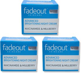 Fade Out Advanced Brightening Night Cream 50ml (Pack of 3)