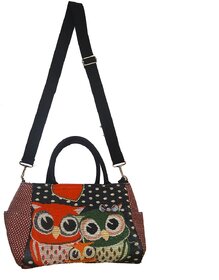 The Allchemy Unique Owl Design  Hand Bag
