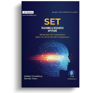                       SET Teaching and Research Aptitude Book for SET  UGC Exam - Updated Aptitude Book with MCQs                                              