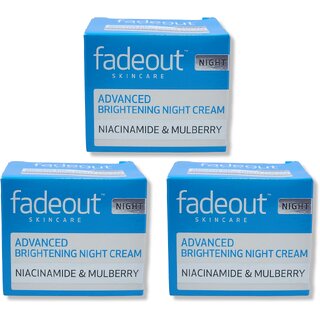                       Fade Out Advanced Brightening Night Cream 50ml (Pack of 3)                                              