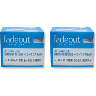                       Fade Out Advanced Brightening Night Cream 50ml (Pack of 2)                                              