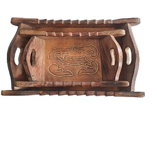 The Allchemy Wooden Tea Serving Tray Pare