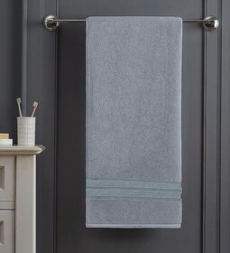 BOMBAY HEIGHTS 100 Premium Cotton Towel(Grey)(30in60in)