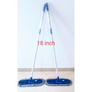                       CLEANING MOPS 18 INCH - 2 NOS  MICROFIBER                                              
