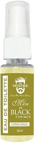 The Menshine Man In Black Toilette  Long Haul  Eau De Toilette  -  30 Ml (For Men)