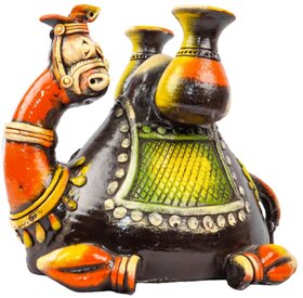The Allchemy Terracotta Camel Flower Vase