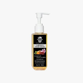 The Menshine Ubtan Face Wash With Turmeric Saffron Skin Brightening Skin Protect For Men All Skin Types Face Wash (100 Ml) The Menshine Ubtan Face Wash With Turmeric Saffron Skin Brightening Skin Protect For Men All Skin Types Face Wash (100 Ml)