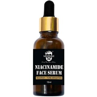 The Menshine Niacinamide Face Serum Nourish-Tone Brighten Blemishes Oil Control Acne Spots Brightening Up Reduce Hyperpigmentation (15 Ml) The Menshine Niacinamide Face Serum Nourish-Tone Brighten Blemishes Oil Control Acne Spots Brightening Up Reduce Hyperpigmentation (15 Ml)