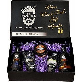                       The Menshine 5-In-1 Premium Grooming Kit For Men (1 Items In The Set)                                              