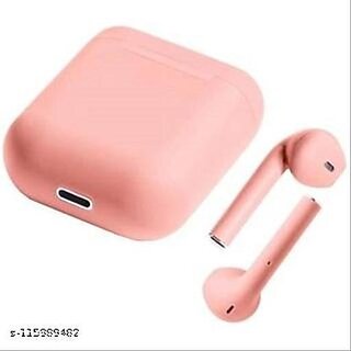                       TWS Wireless Stereo Earphones Bluetooth Headphones Airpods Bluetooth Headset (Pink , In the Ear)                                              