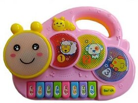 Hinati Catterpiller Music Elf with Lighting (Pink)