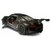 Hinati Diecast Scale Model resembling pull back door open Racing car (Black, Pack of 1)