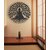 TNQ Home Decor Buddha Wall Art Metal  Wall Hangings  Wall Accessories (40cmX40cm) (Buddha, 40cm)(Black)
